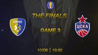 10/6/19 | Финал, Игра 3 | Химки - ЦСКА